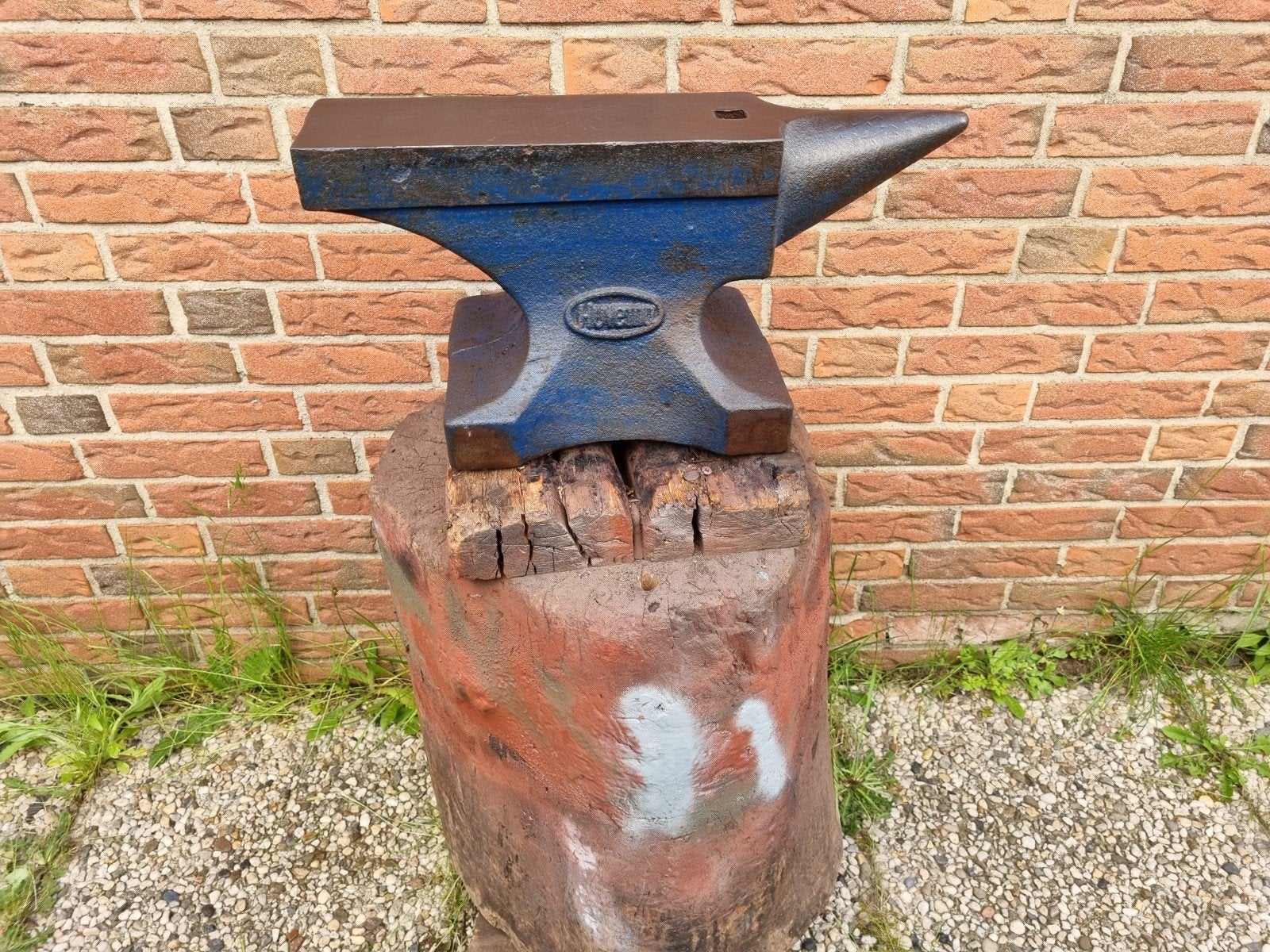 Huvema 50 kg aambeeld, smeden smederij werkplaats, Antiek en Kunst, Antiek | Gereedschap en Instrumenten, Ophalen