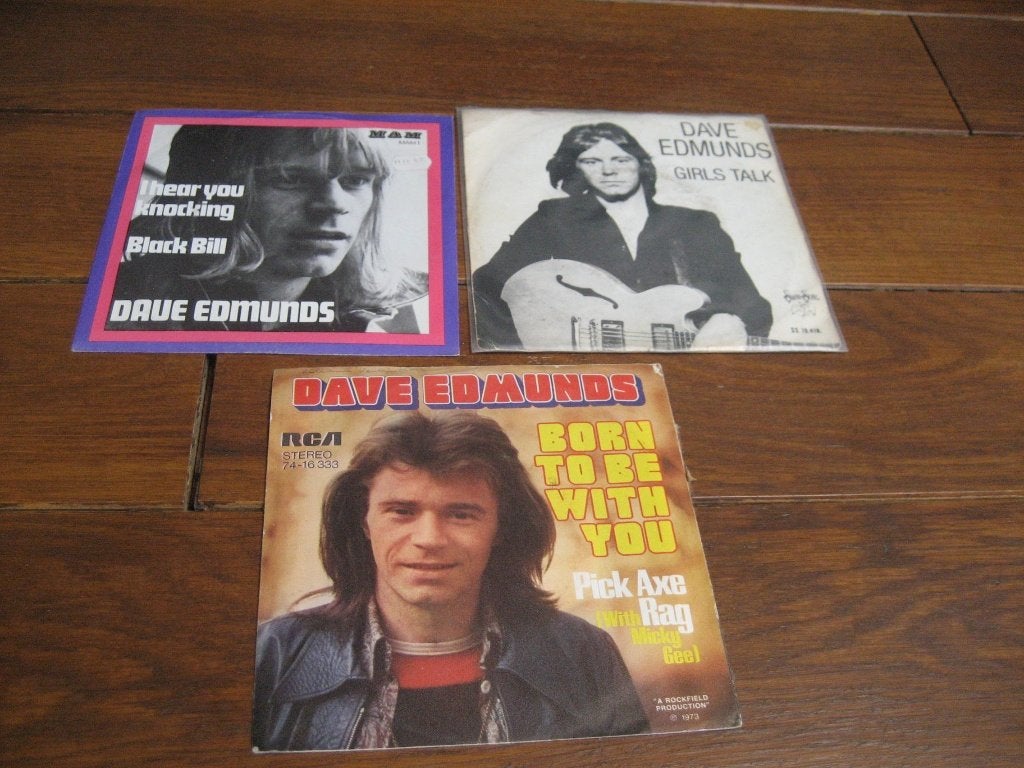 70s rock dave edmunds singles, Cd's en Dvd's, Ophalen of Verzenden, Gebruikt, 7 inch, Rock en Metal