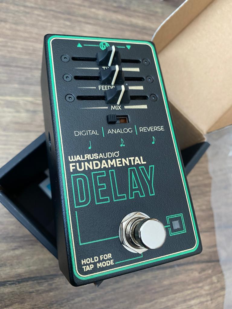 Walrus audio fundamental reverb en delay, Verzenden, Zo goed als nieuw, Reverb