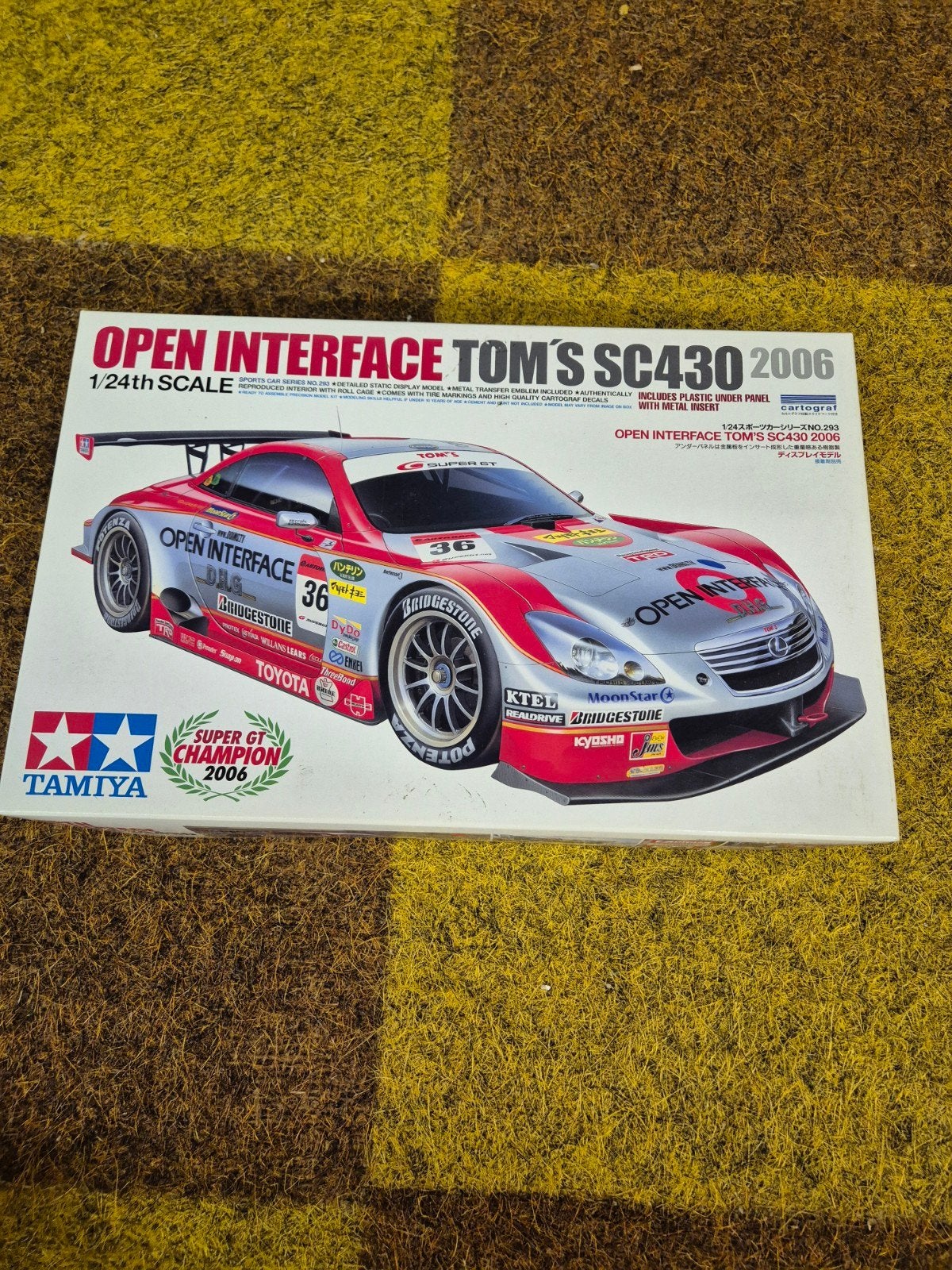 Tamiya Tom's SC430 OPEN INTERFACE, Hobby en Vrije tijd, Modelbouw | Auto's en Voertuigen, Auto, Groter dan 1:32, Nieuw, Ophalen of Verzenden