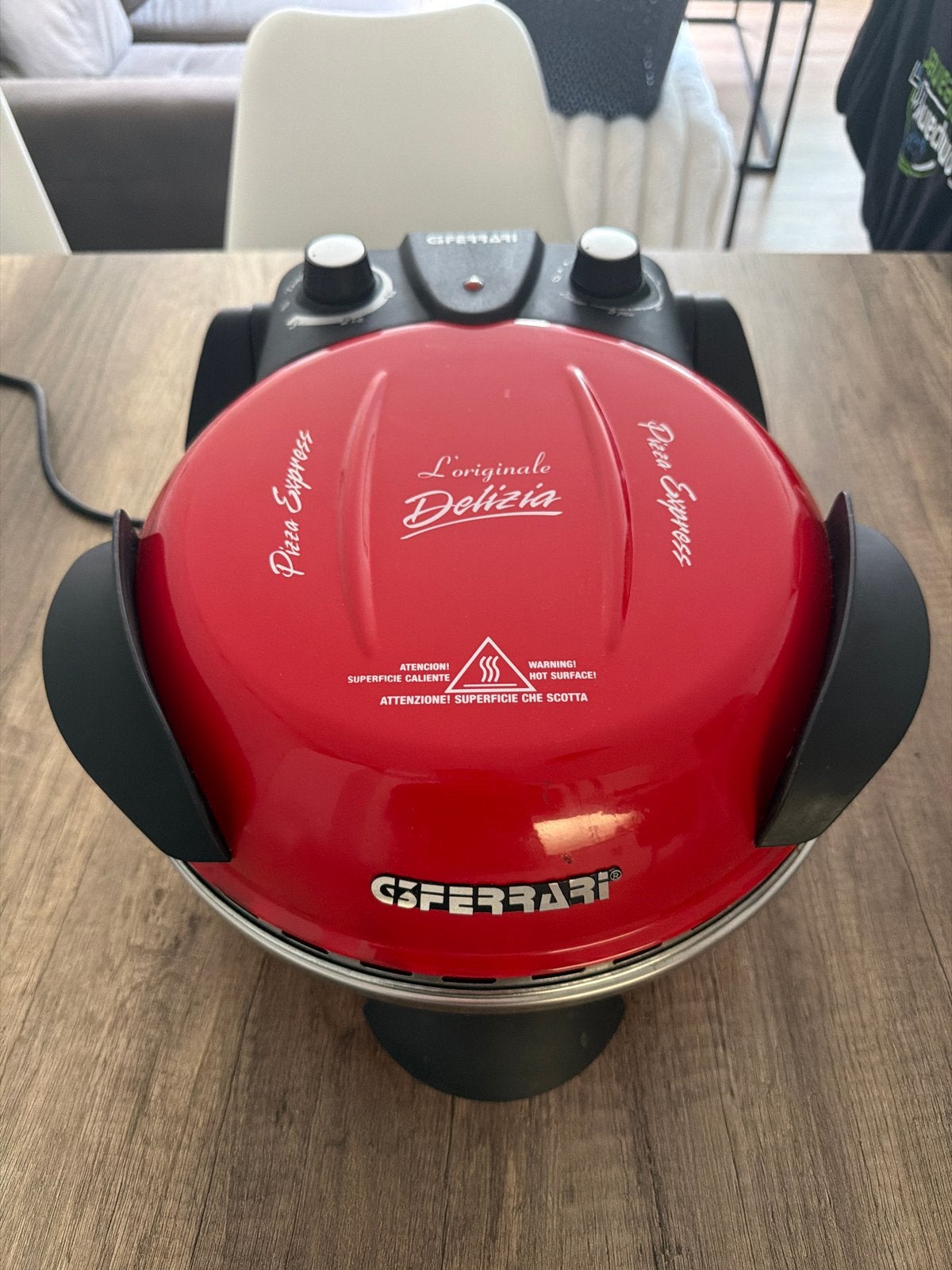 G3 Ferrari Delizia Pizza Oven 400C Perfecte steenoven pizza, Ophalen