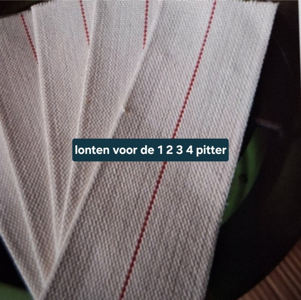 petroleum lont 1234 pitter, Verzenden