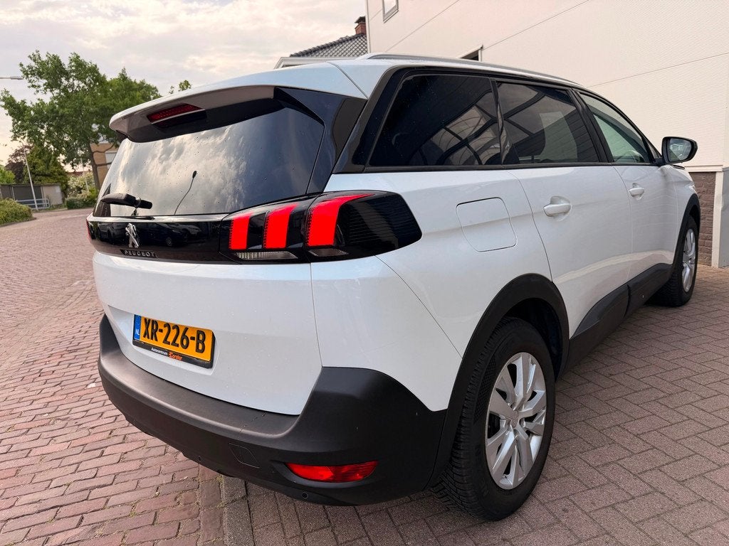 Peugeot 5008 1.2 PureTech Blue Lease Executive/7persoons/Aut, Gebruikt, Euro 6, 7 stoelen, Wit
