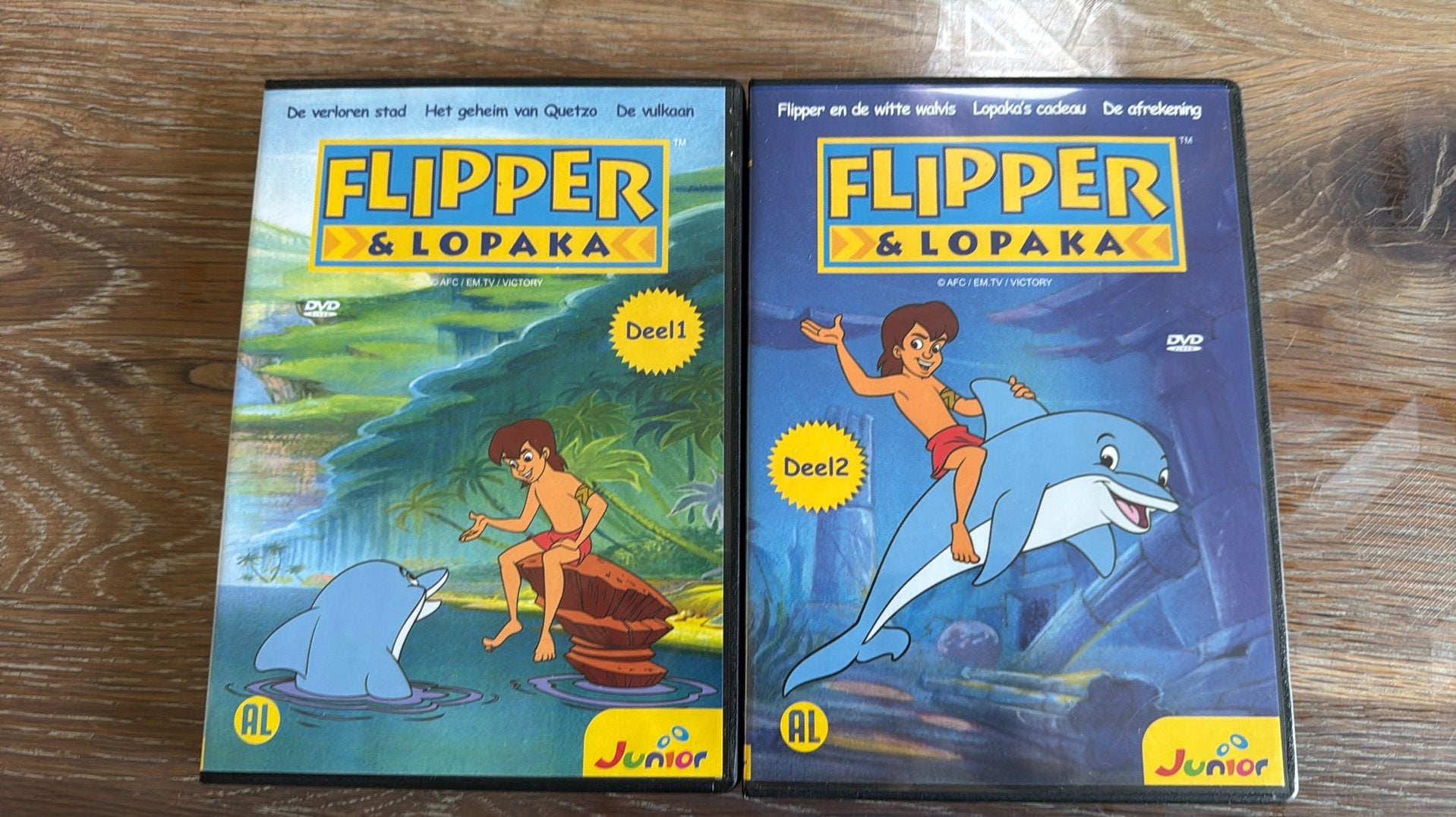 Flipper en Lopaka films deel 1 en 2, Alle leeftijden, Ophalen of Verzenden, Zo goed als nieuw