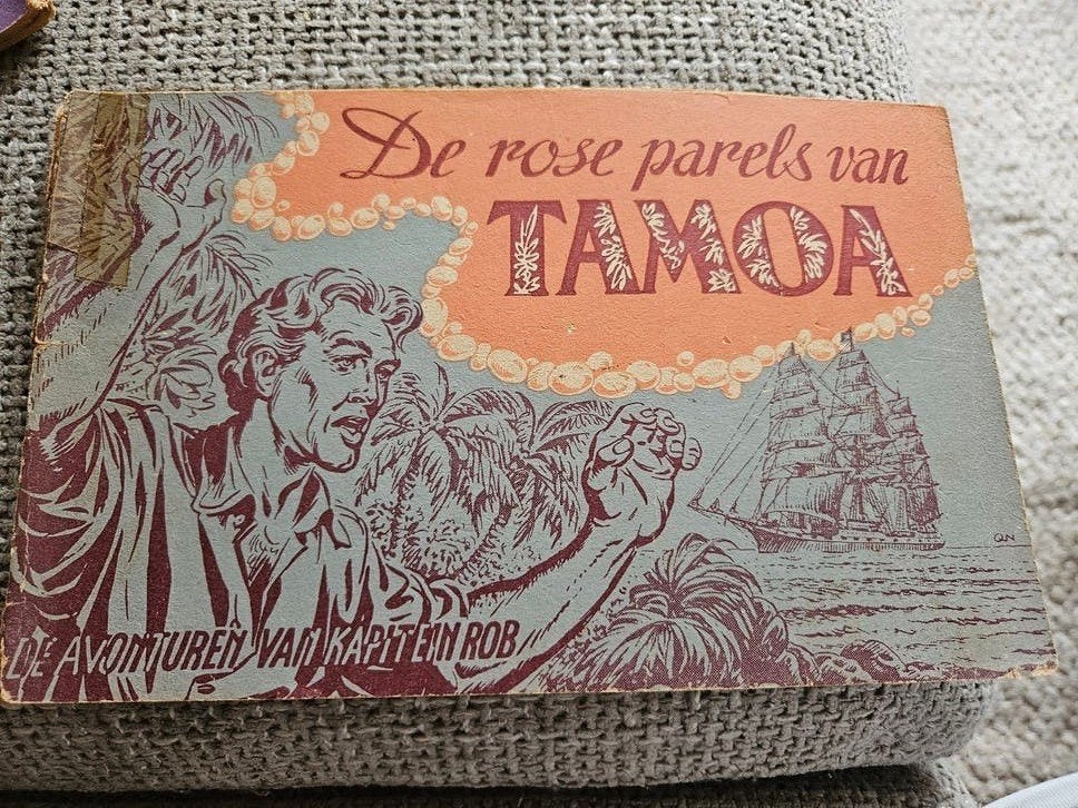 De roze parels van Tamoa - Kapitein Rob avontuur, Boeken, Eén stripboek, Ophalen of Verzenden, Gelezen, Pieter Kuhn