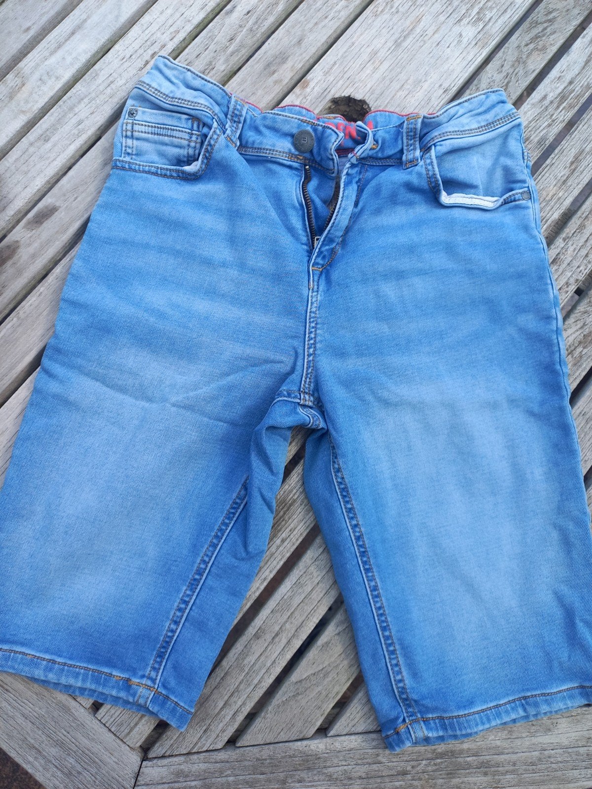 Blue Ridge spijkerbroek short maat 170 korte broek bermuda, Ophalen