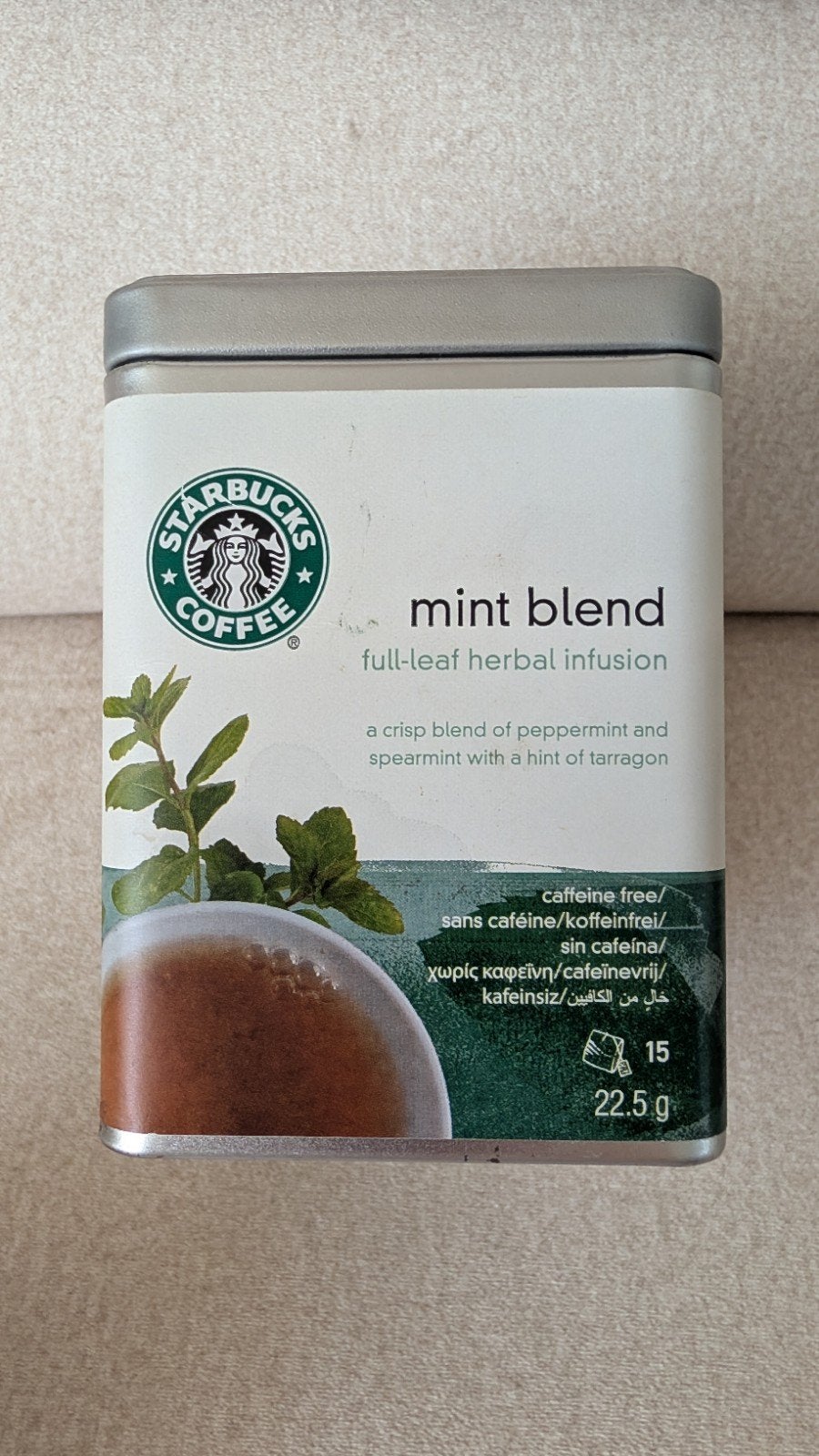 Starbucks tea box, Ophalen of Verzenden, Gebruikt, Overige, Overige merken
