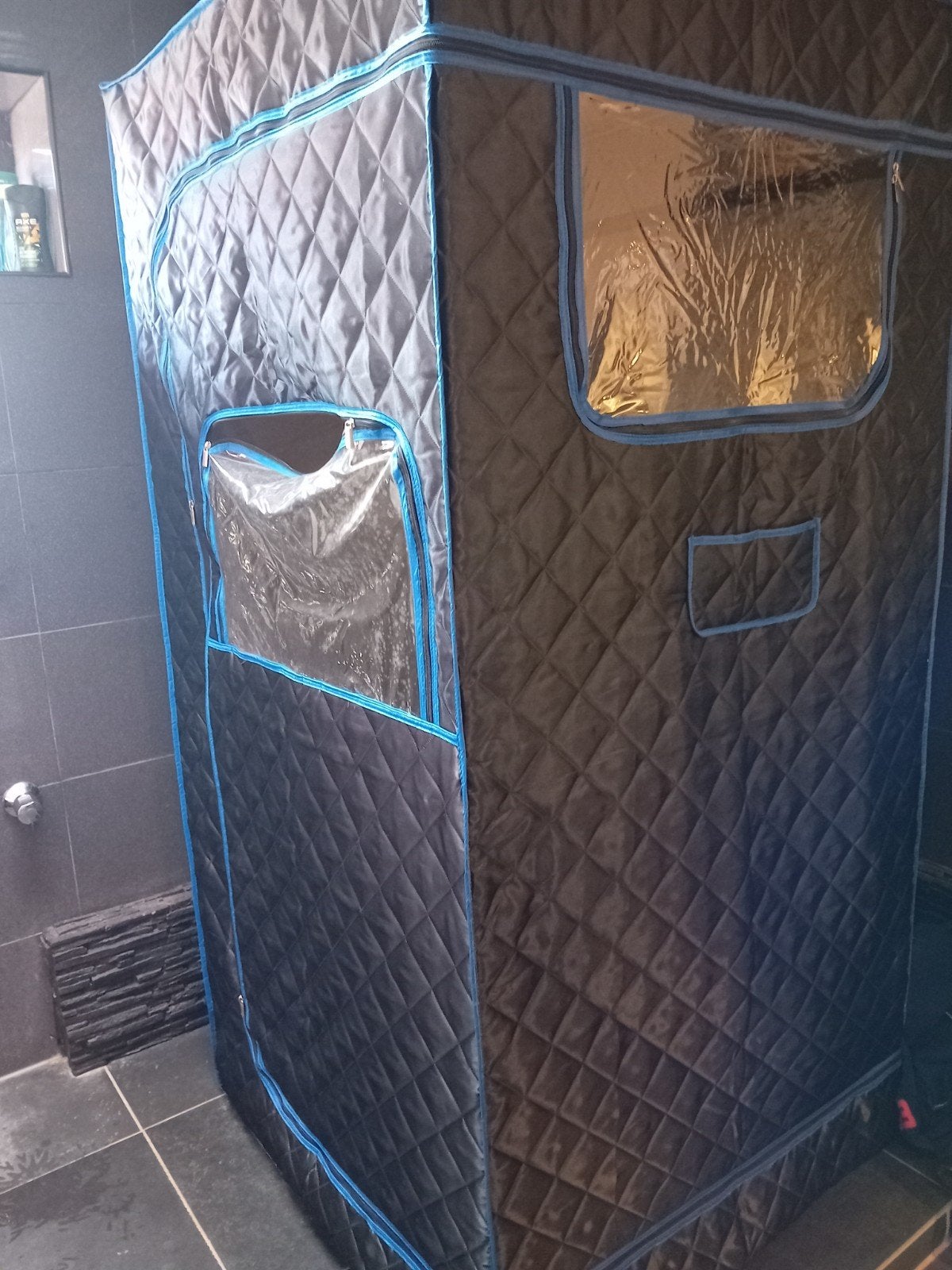 sauna 1 pers, Sport en Fitness, Ophalen, Zo goed als nieuw, Complete sauna