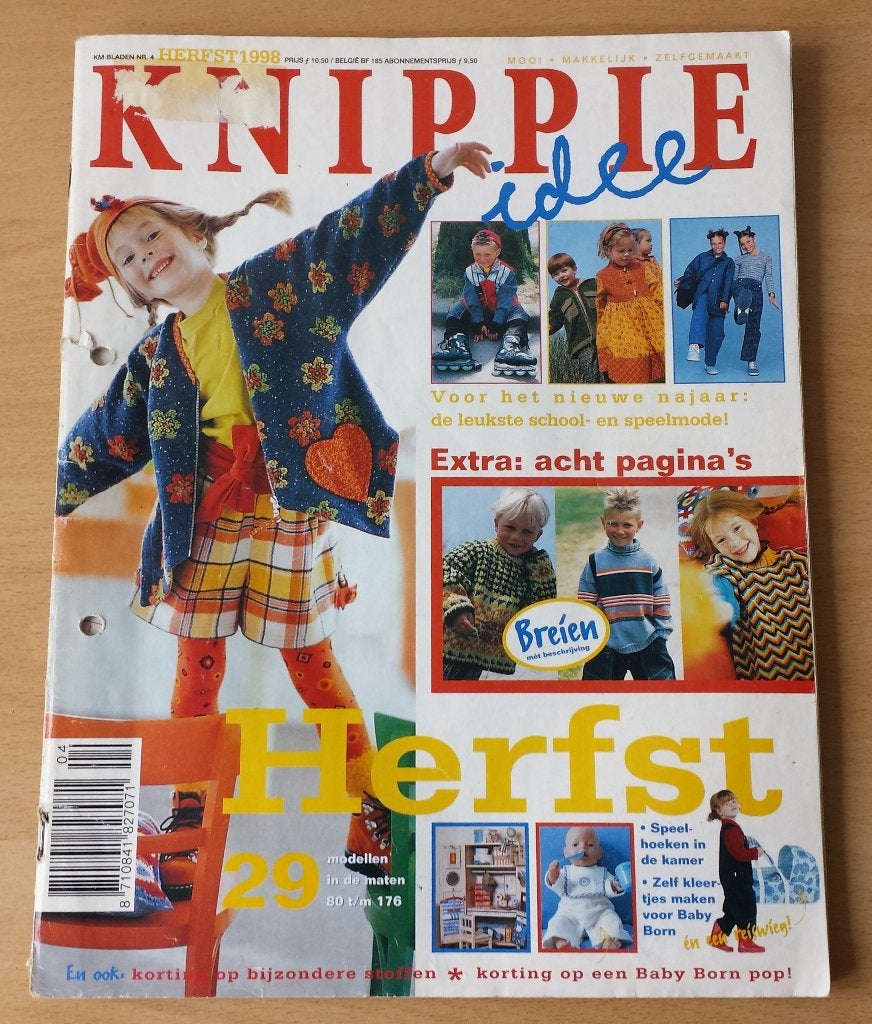 Knippie Idee - Herfst 1998, Kind, Knippie, Ophalen of Verzenden, Nvt