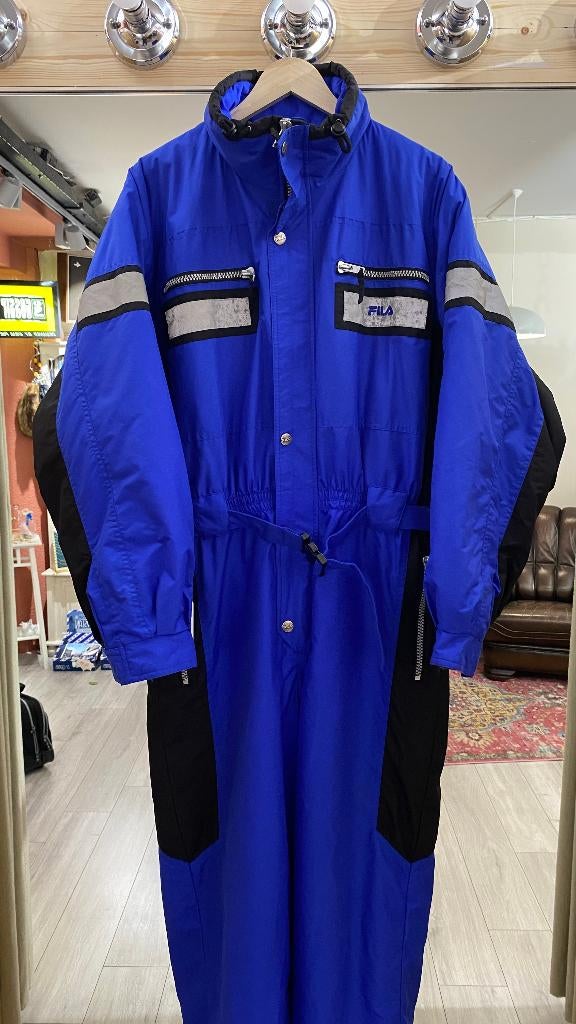 Vintage skipak FILA 52/L, Kleding | Heren, Wintersportkleding, Zo goed als nieuw, Pak, Maat 52/54 (L), Ophalen of Verzenden