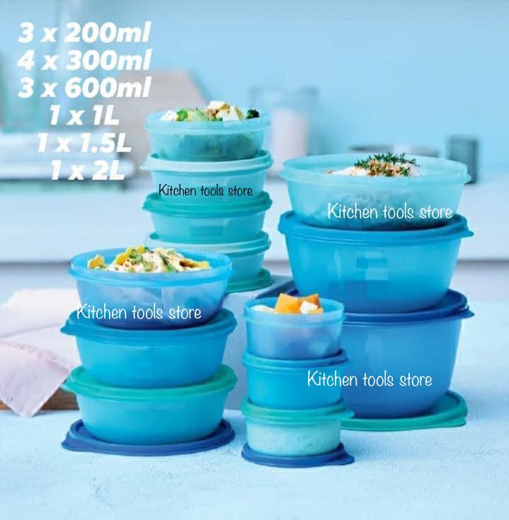 Tupperware 13 delige complete xl ruimtekommen set, Ophalen of Verzenden, Nieuw, Bak of Kom