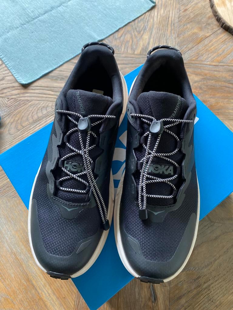Hoka Transport Dames Sneakers Maat 41-1/3 (valt als 40.5-41), Ophalen of Verzenden, Zo goed als nieuw, Zwart, Sneakers of Gympen