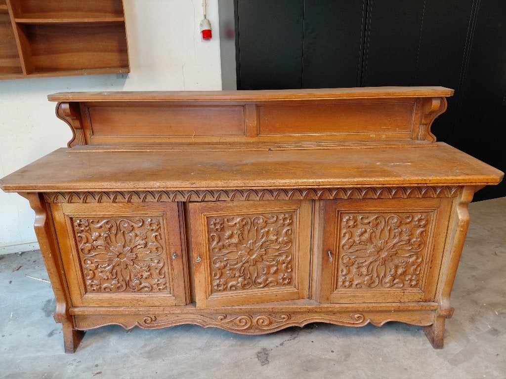 oud dressoir, gratis af te halen, Ophalen, Gebruikt, Met deur(en), Eikenhout