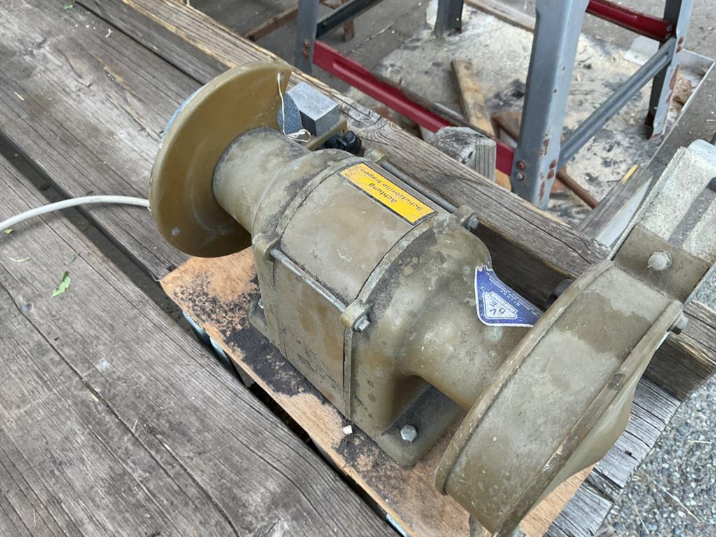 Hanning Werkbankslijpmachine - Robuust en Betrouwbaar, Doe-het-zelf en Verbouw, Gereedschap | Slijpmachines, Ophalen, Gebruikt