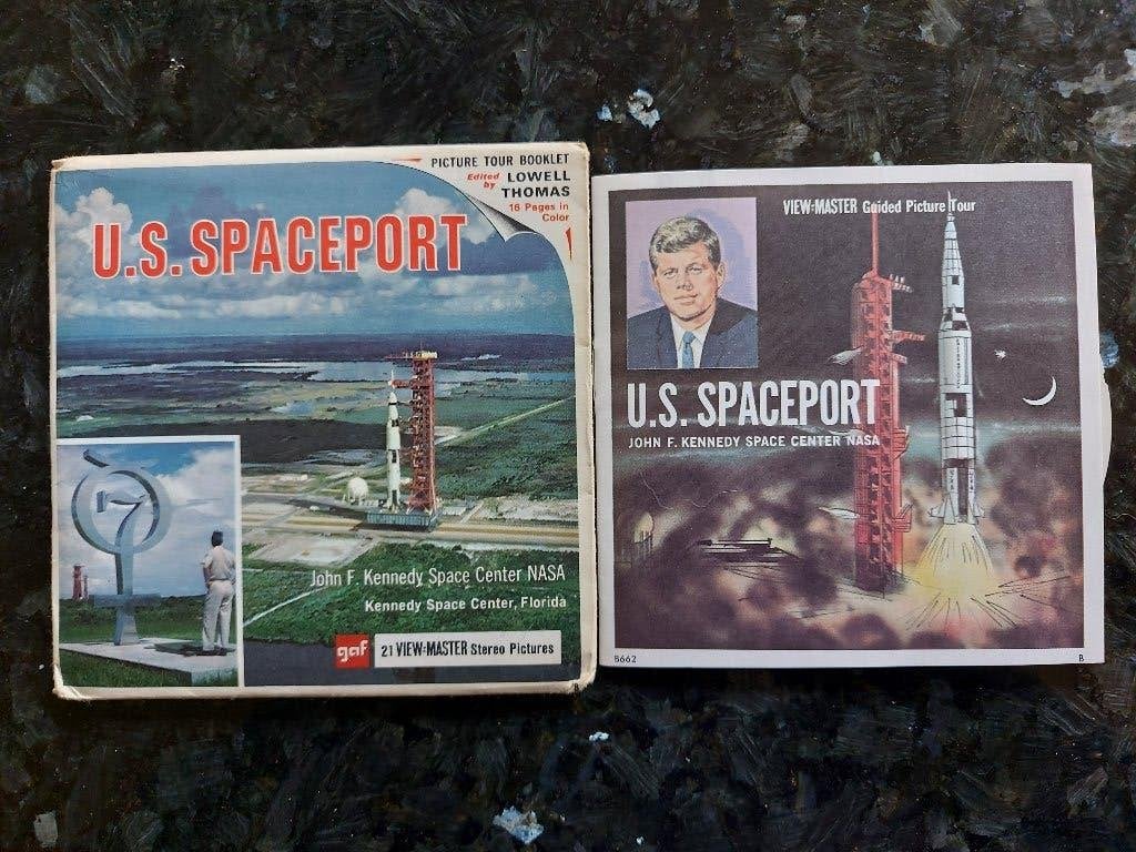 View-master plaatjes U.S.SPACEPORT, Verzamelen, Speelgoed, Ophalen of Verzenden