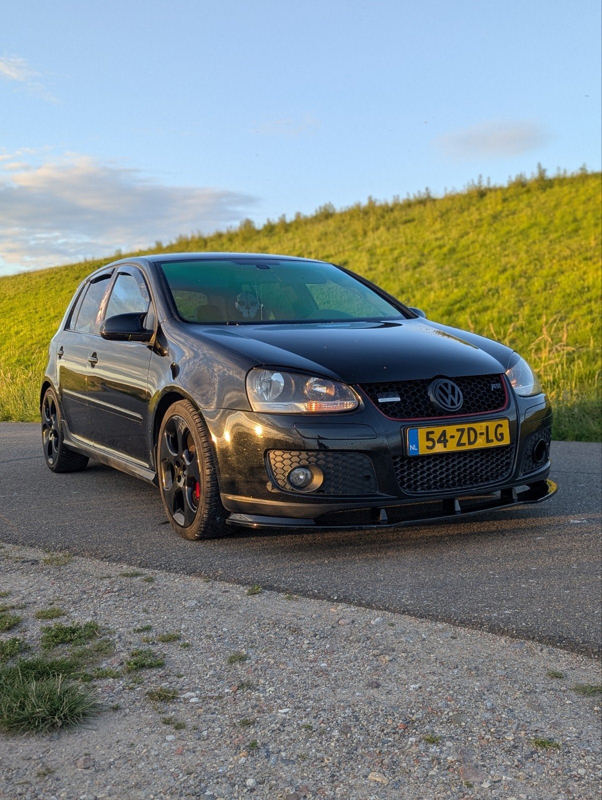 Volkswagen Golf 2.0 GTI 147KW 2008 Zwart, Euro 5, 4 cilinders, Zwart, Handgeschakeld