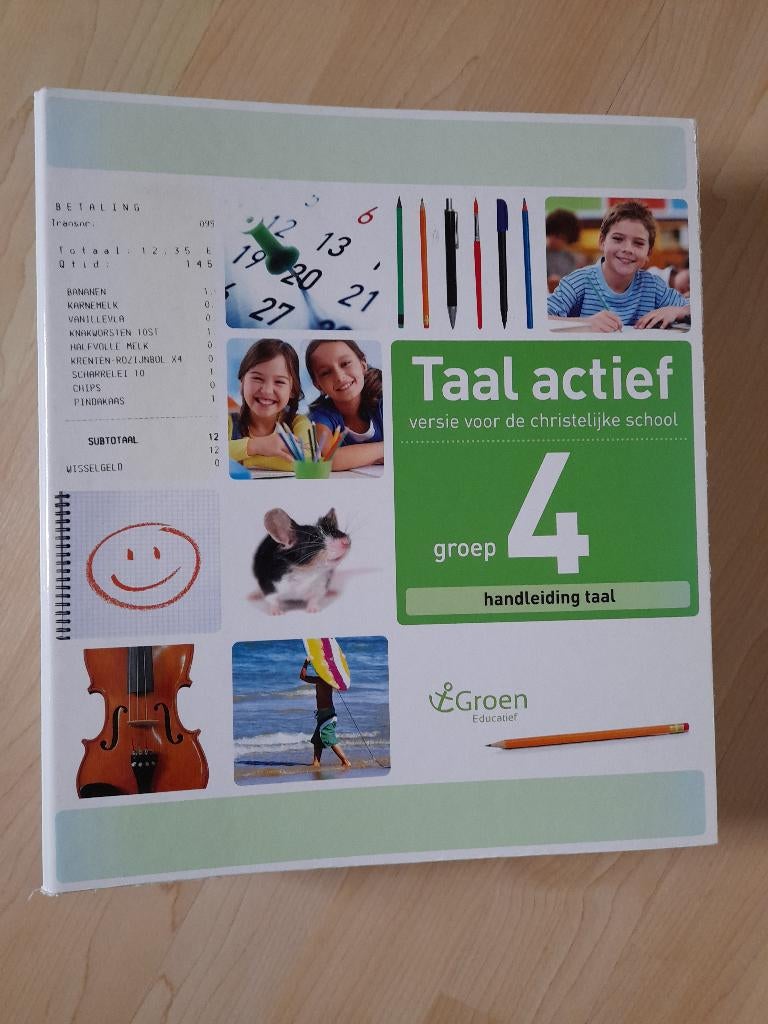 HANDLEIDING TAAL ACTIEF TAAL GROEP 4, Ophalen of Verzenden, Zo goed als nieuw, Overige niveaus, Nederlands