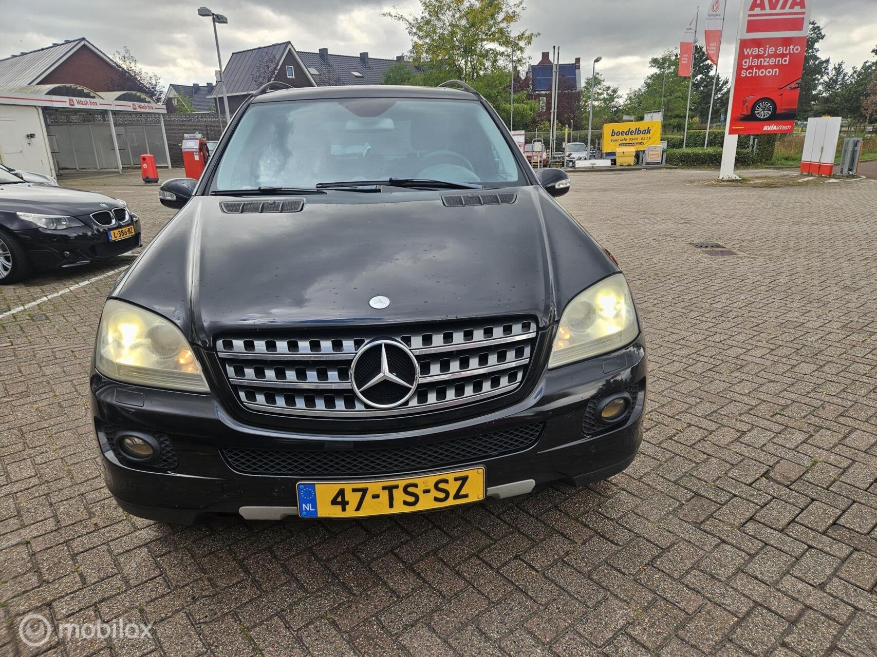 Mercedes M-klasse 350, Auto's, Automaat, Gebruikt, Zwart, Vierwielaandrijving