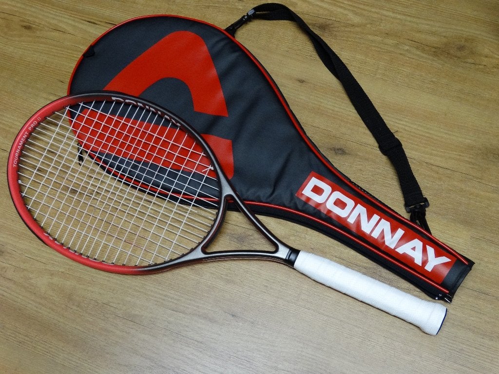 Donnay G Perez Roldan tennisracket collectors item zeldzaam, Overige merken, L4, Ophalen of Verzenden, Zo goed als nieuw
