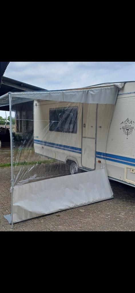 2 zijwanden voor luifeltent 220 diep voor caravanluifel, Caravans en Kamperen, Ophalen of Verzenden