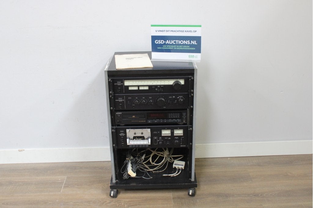 Audio Toren - Sony & Sansui, Tunerm Amplifier, Cassette, Ophalen of Verzenden, Niet ingevuld, Niet ingevuld, Niet ingevuld