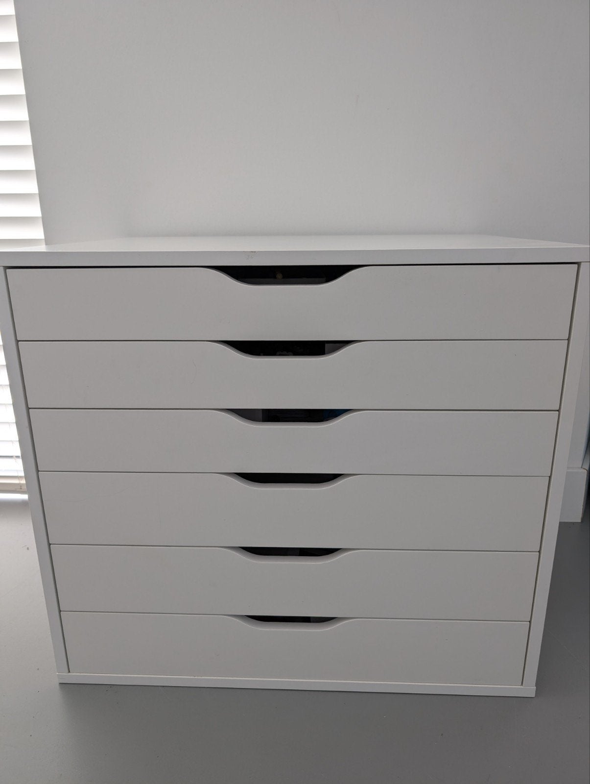 Ikea Alex ladenblok wit (zonder wielen), Ophalen