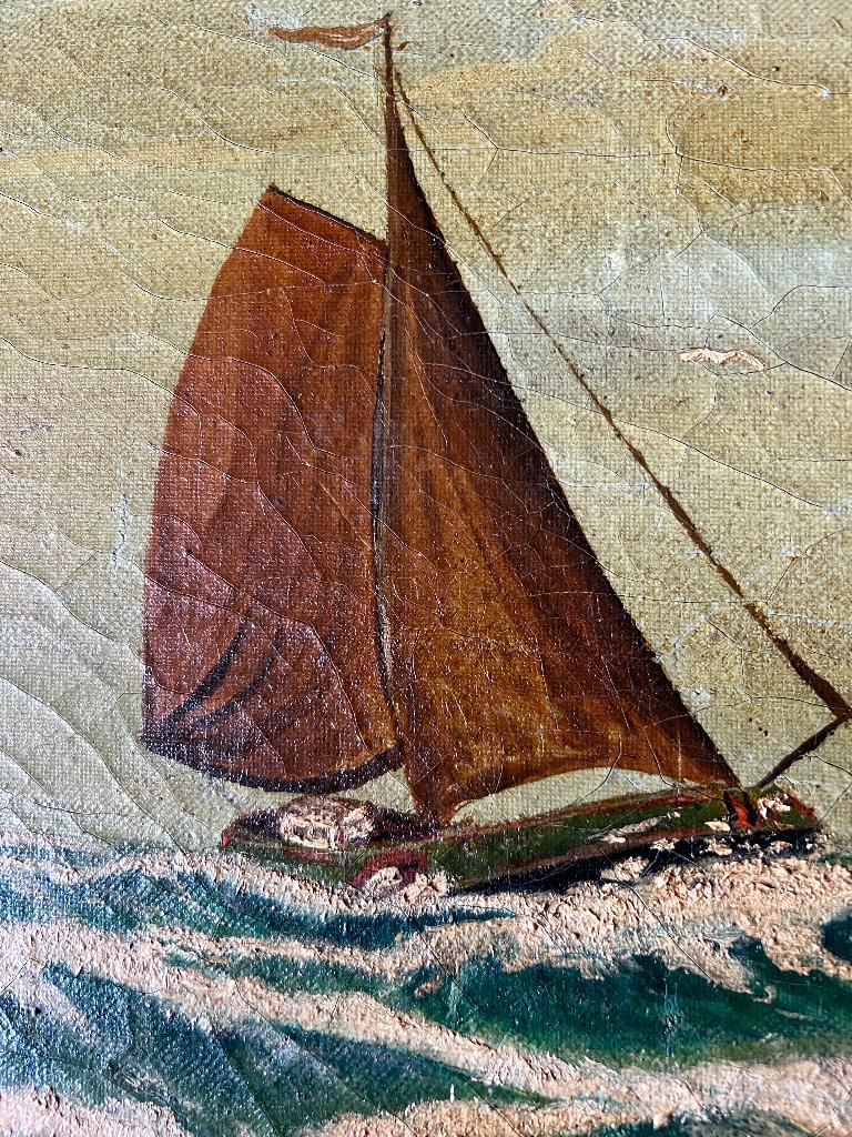 Oud schilderij, Ophalen