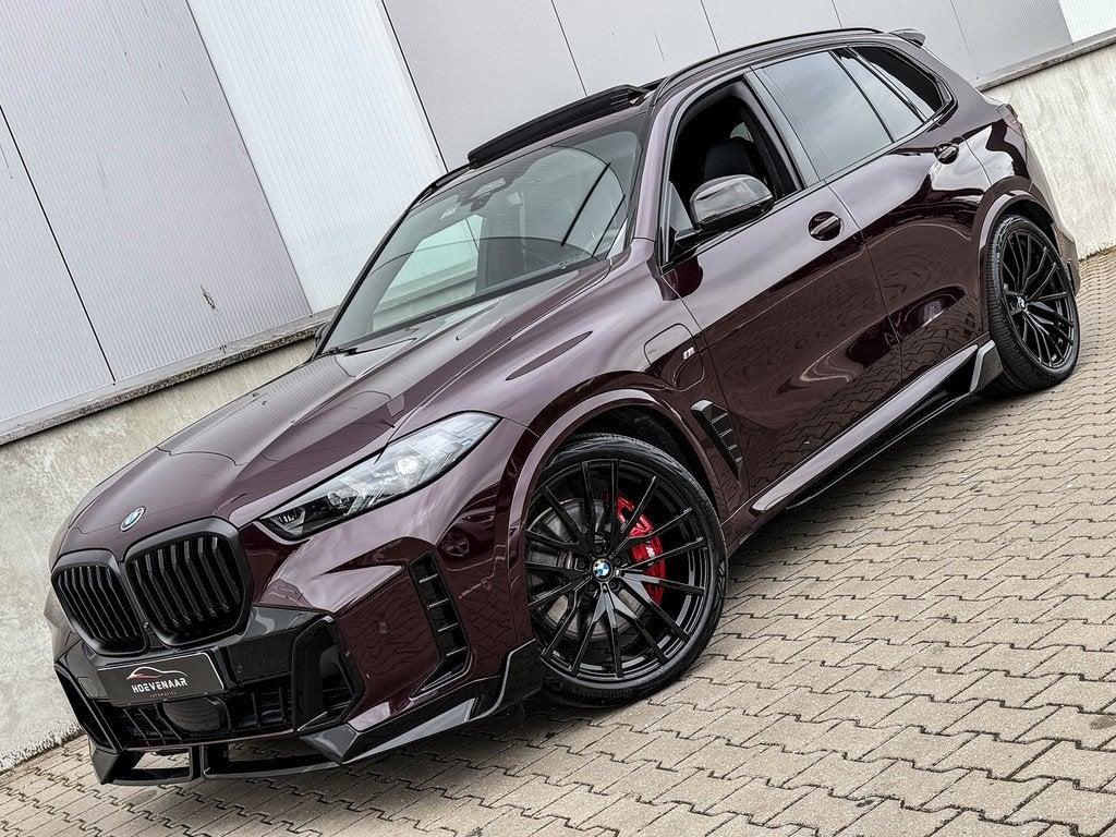 BMW X5 XDrive50e M-sport Performance Ametrin B&W Sky Alle op, Auto's, BMW, Automaat, 12 maanden, Gebruikt, Overige kleuren