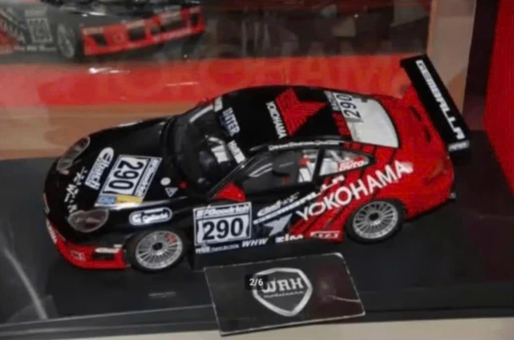 1:18 PORSCHE 911 996 GT3 RS #290 YOKOHAMA Autoart 80372 WRH, Hobby en Vrije tijd, Modelauto's | 1:18, Verzenden, Zo goed als nieuw