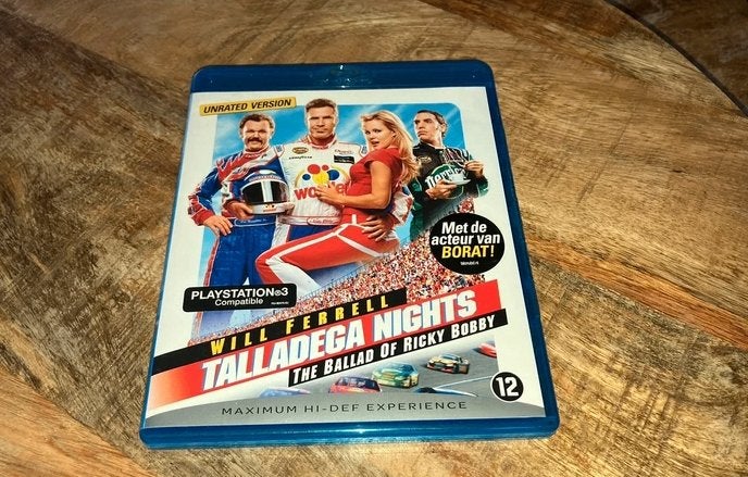 Talladega Nights The Ballad of Ricky Bobby Blu-ray, Ophalen of Verzenden, Zo goed als nieuw