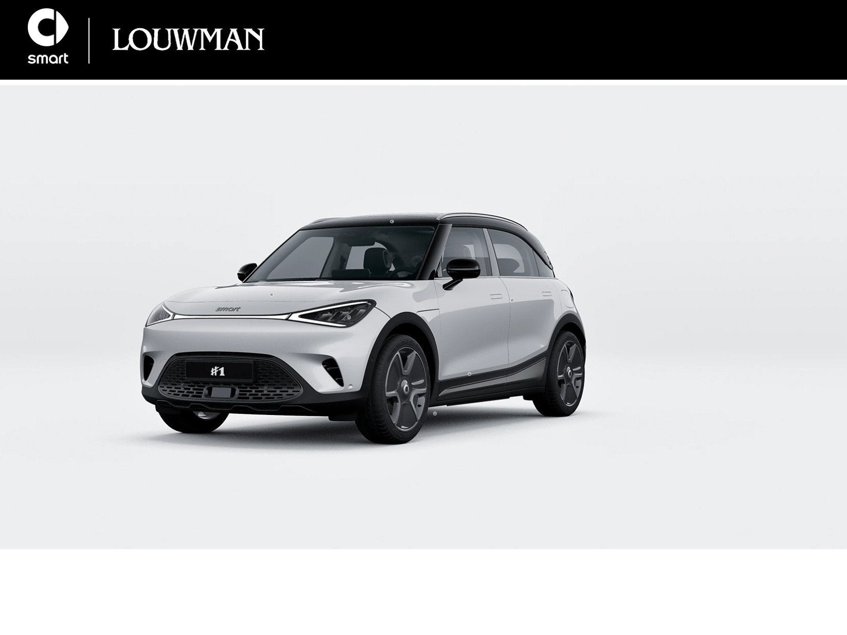 Smart #1 Pro 49 kWh | Adapt. cruise control | Anti-diefstal, Auto's, Smart, Automaat, Achterwielaandrijving, Zwart, Automatische klimaatregeling