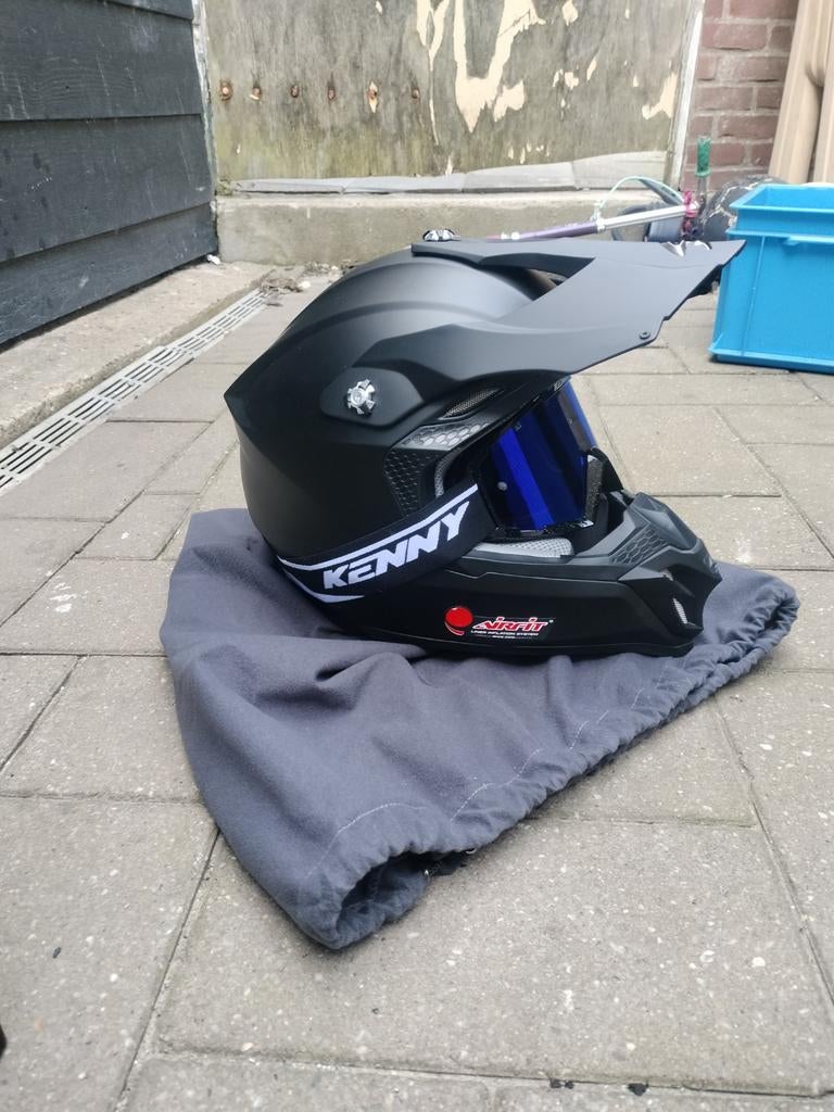 Scorpion VX-16 Evo Air Solid Offroadhelm Maat M, Motoren, Kleding | Motorhelmen, Overige merken, M, Ophalen of Verzenden, Tweedehands