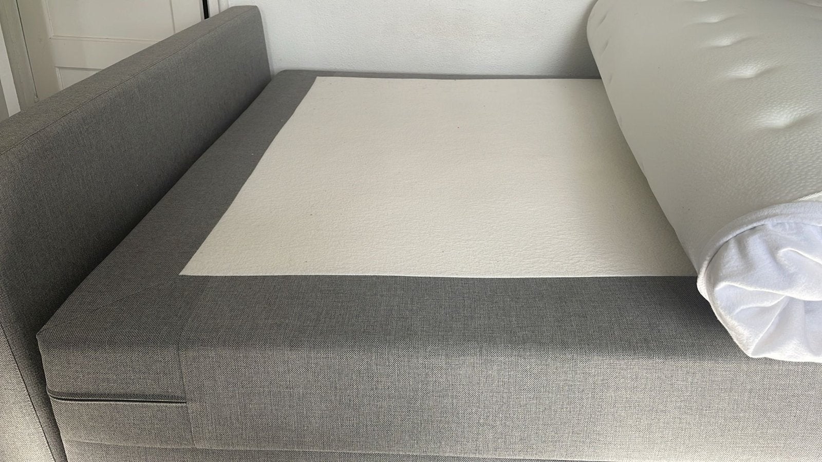 Comfortabele boxspring met matras zonder topper, Ophalen, Tweepersoons, Zo goed als nieuw, 200 cm