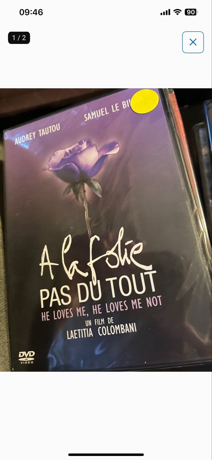 A la folie... pas du tout - He Loves Me, He Loves Me Not DVD, Bonusmateriaal, Engels, Nieuw in verpakking, Frans