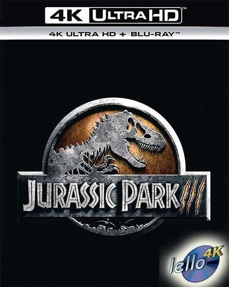 Blu-ray 4K: Jurassic Park 3 (2001 Sam Neill, Téa Leoni) IT, Ophalen of Verzenden, Nieuw in verpakking, Avontuur
