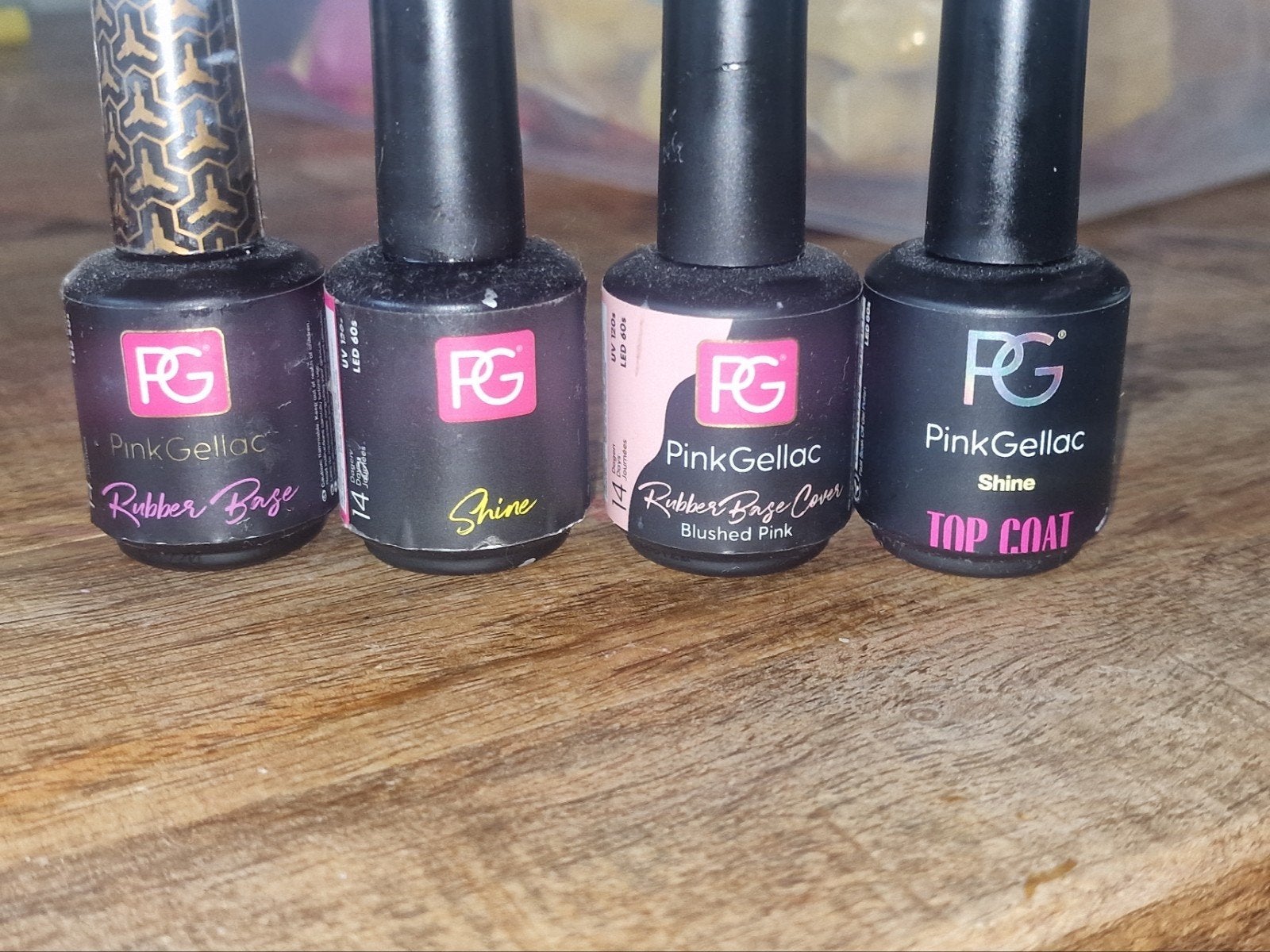 33 Pink Gellac potjes - alles in 1 koop!, Sieraden, Tassen en Uiterlijk, Ophalen of Verzenden, Zo goed als nieuw, Overige typen