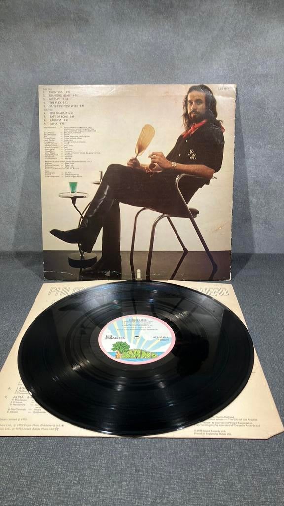 Phil Manzanera — Diamond Head, Cd's en Dvd's, Progressive, Gebruikt, Ophalen of Verzenden, 1970 - 1979