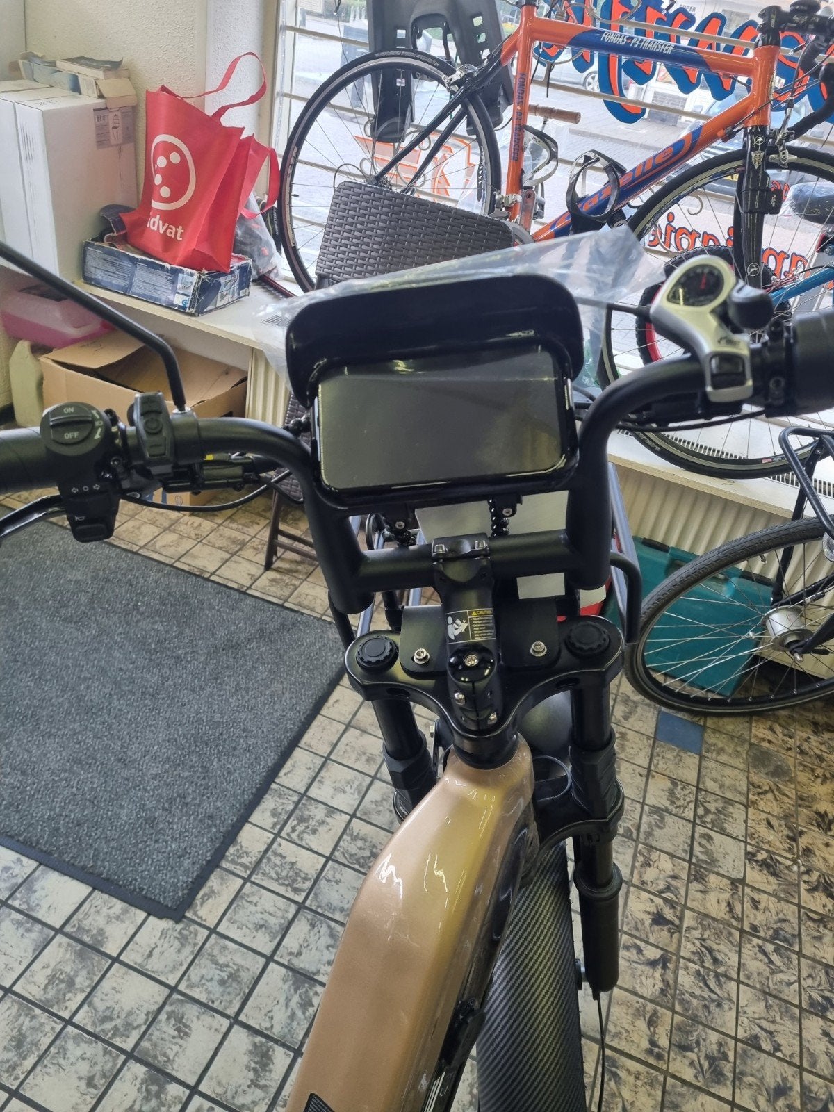 Nieuwe fatbike  q9 zwart goud, Ophalen of Verzenden, Nieuw, Overige modellen
