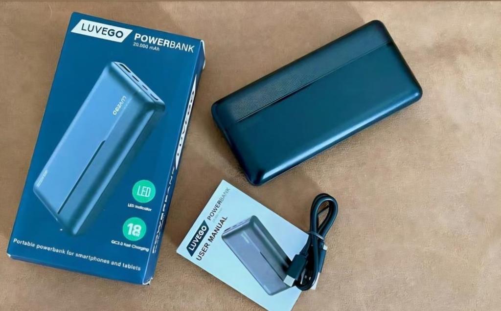 Powerbank 20.000MAh, Ophalen of Verzenden, Nieuw, LUVEGO