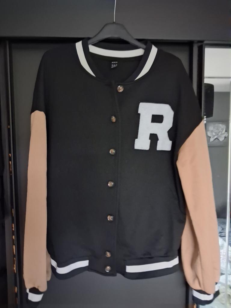 Baseball vest/jack maat L, Kleding | Dames, Jassen | Zomer, Ophalen of Verzenden, Zo goed als nieuw, Maat 42/44 (L)