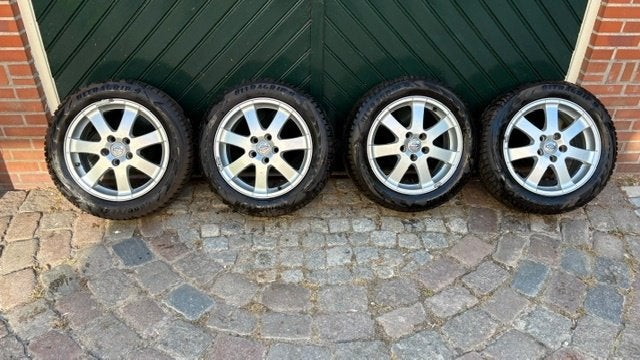 Set originele Volvo S40 velgen, Auto-onderdelen, Banden en Velgen, Ophalen, Gebruikt, 16 inch, Banden en Velgen