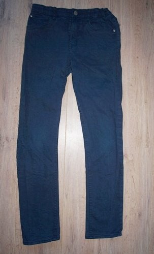 Donkerblauwe Skinny Fit Stretch Jeans H&M (164), Kinderen en Baby's, Kinderkleding | Maat 164, Broek, Gebruikt, H&M, Ophalen of Verzenden