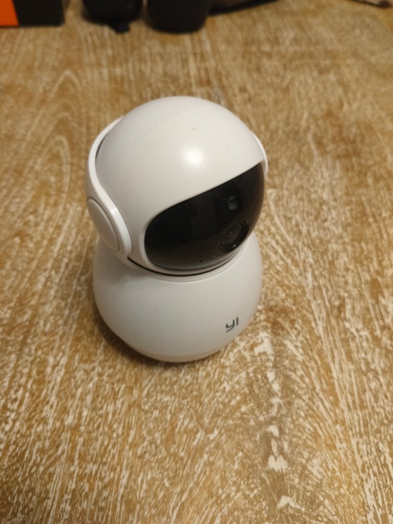 YI Dome Guard bewakingscamera – 2K – 360 – Gebruikt, Ophalen of Verzenden, Gebruikt, Binnencamera