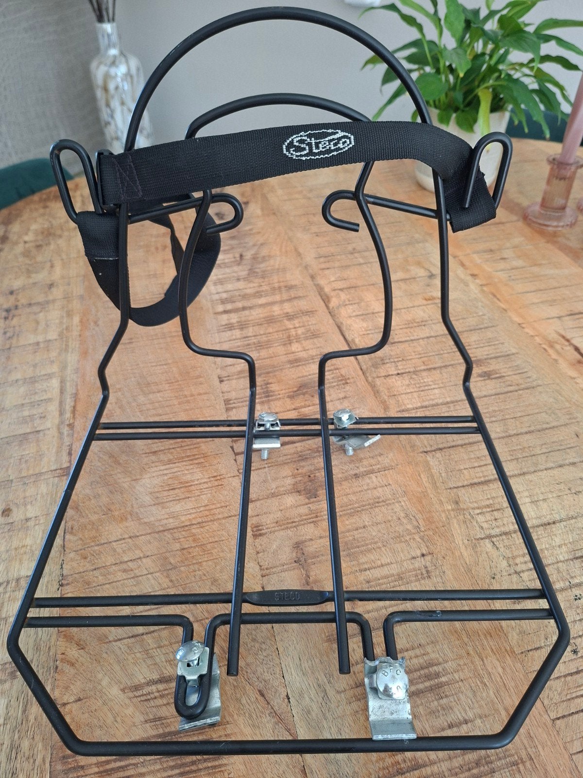Steco Monkey-Mee fietsdrager voor schooltas/rugzak, Ophalen, Gebruikt