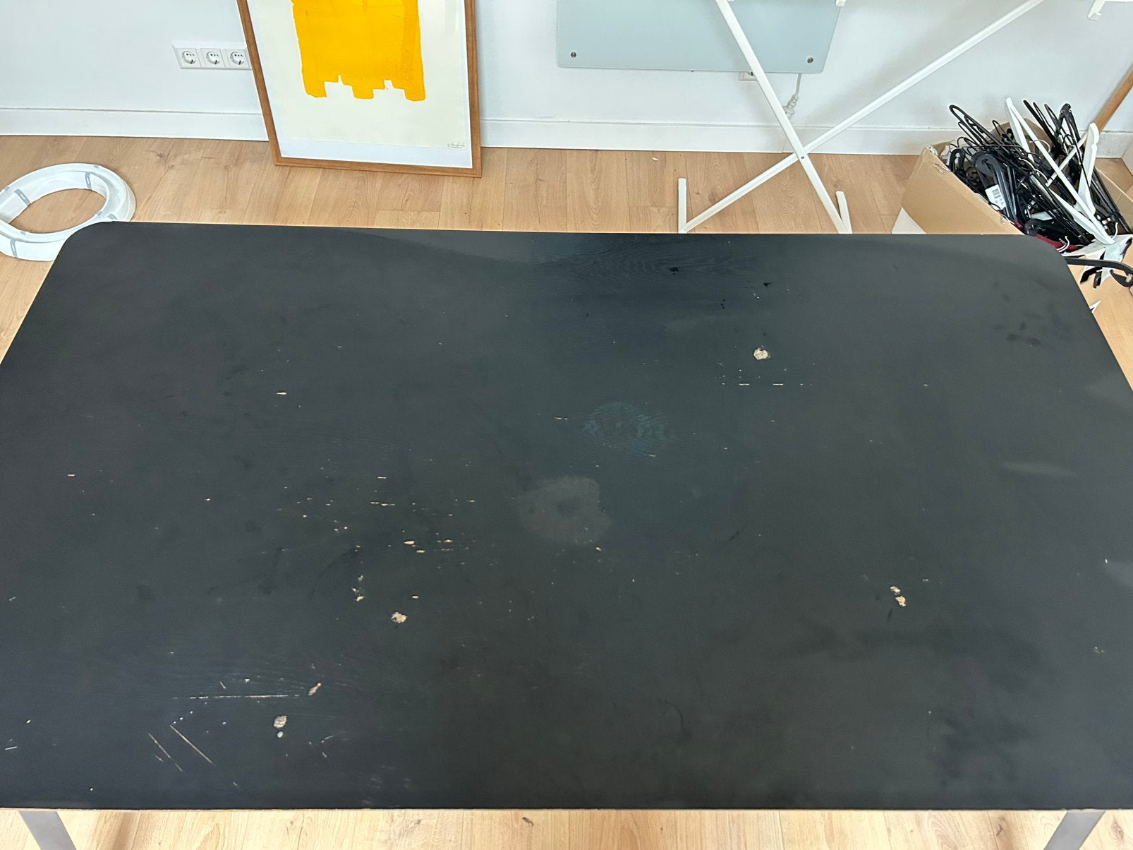 Bank en tafel gratis ophalen!, Huis en Inrichting, Banken | Bankstellen, Ophalen, Gebruikt, 75 tot 100 cm, 200 tot 250 cm