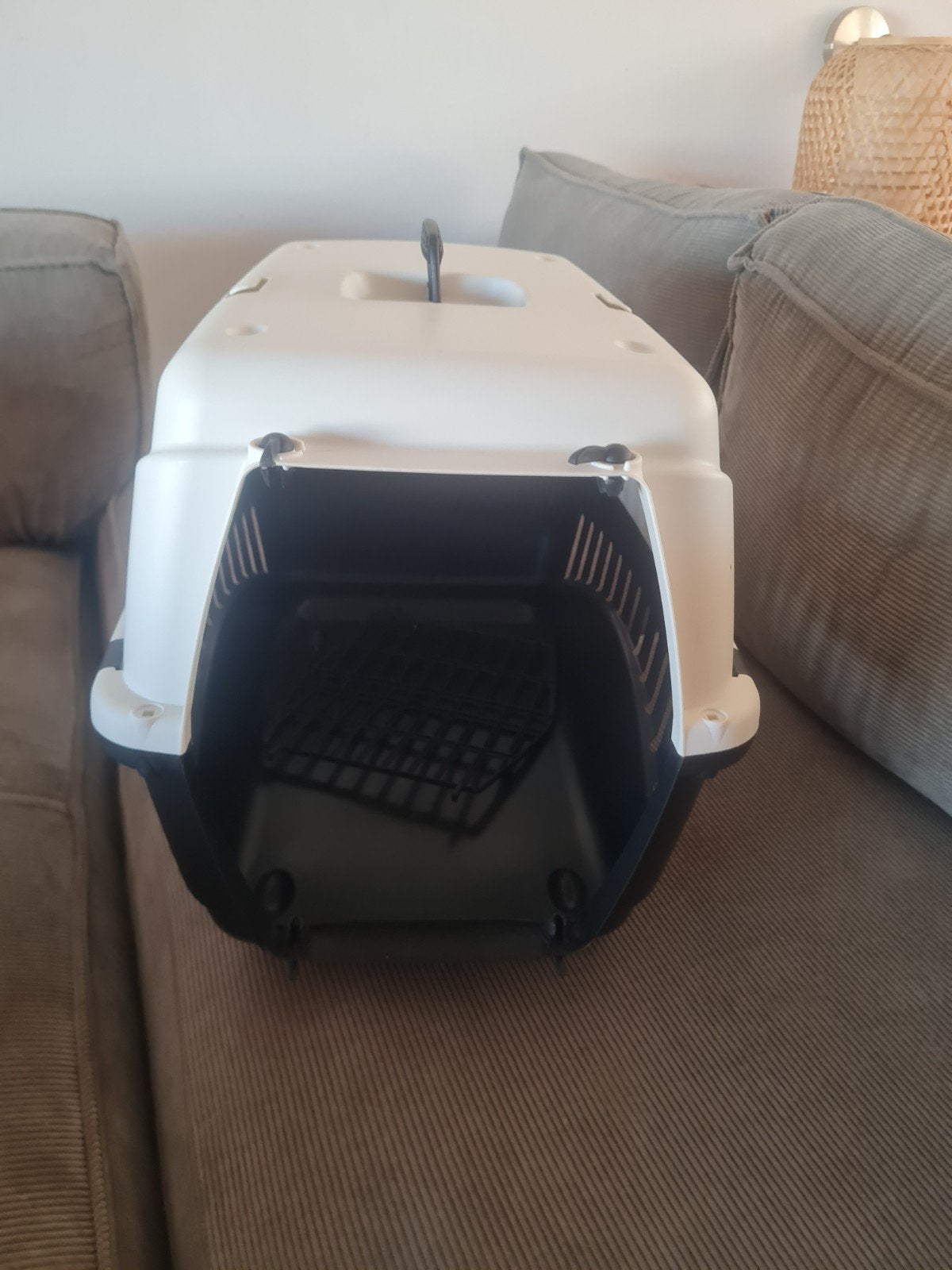 katten  box vervoer reismand, Ophalen, Zo goed als nieuw