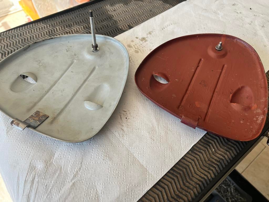Accu deksel Puch 250 SG/S, Ophalen of Verzenden, Gebruikt