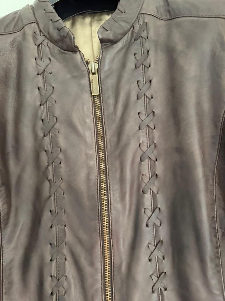 Leren dames jasje., Kleding | Dames, Maat 38/40 (M), Bruin, Transmission, Ophalen of Verzenden