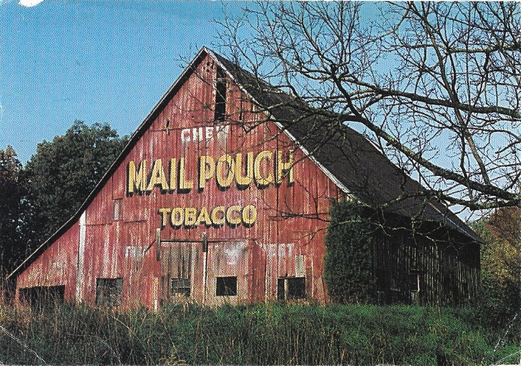 Ansichtkaart  	Brown County, IN, USA	Barn, Verzenden, 1980 tot heden, Gelopen, Buiten Europa