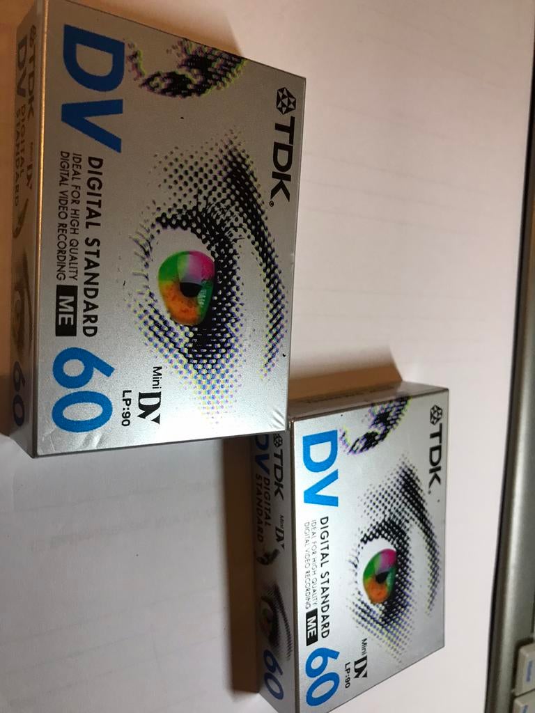 TDK DV60  mini DV tape nieuw in verpakking ongebruikt, Overige merken, Mini dv, 20x of meer, Nieuw